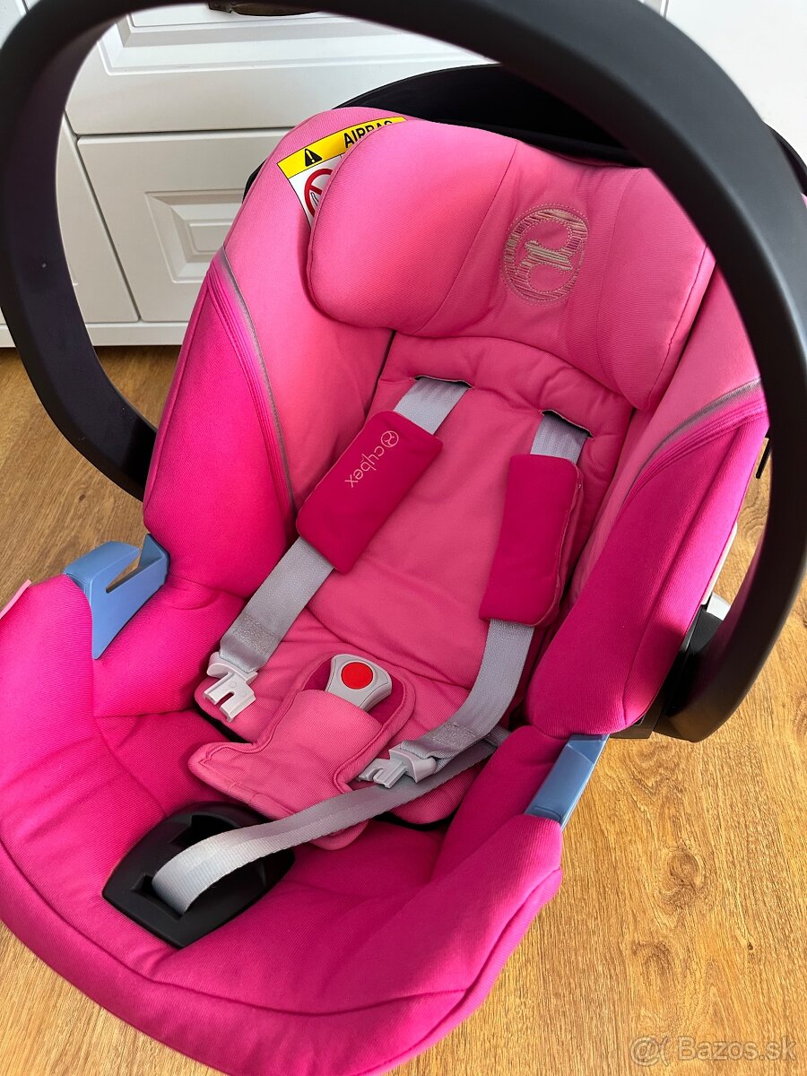 Autosedačka Cybex Aton 5 Magnolia Pink /od narodenia - 13 kg