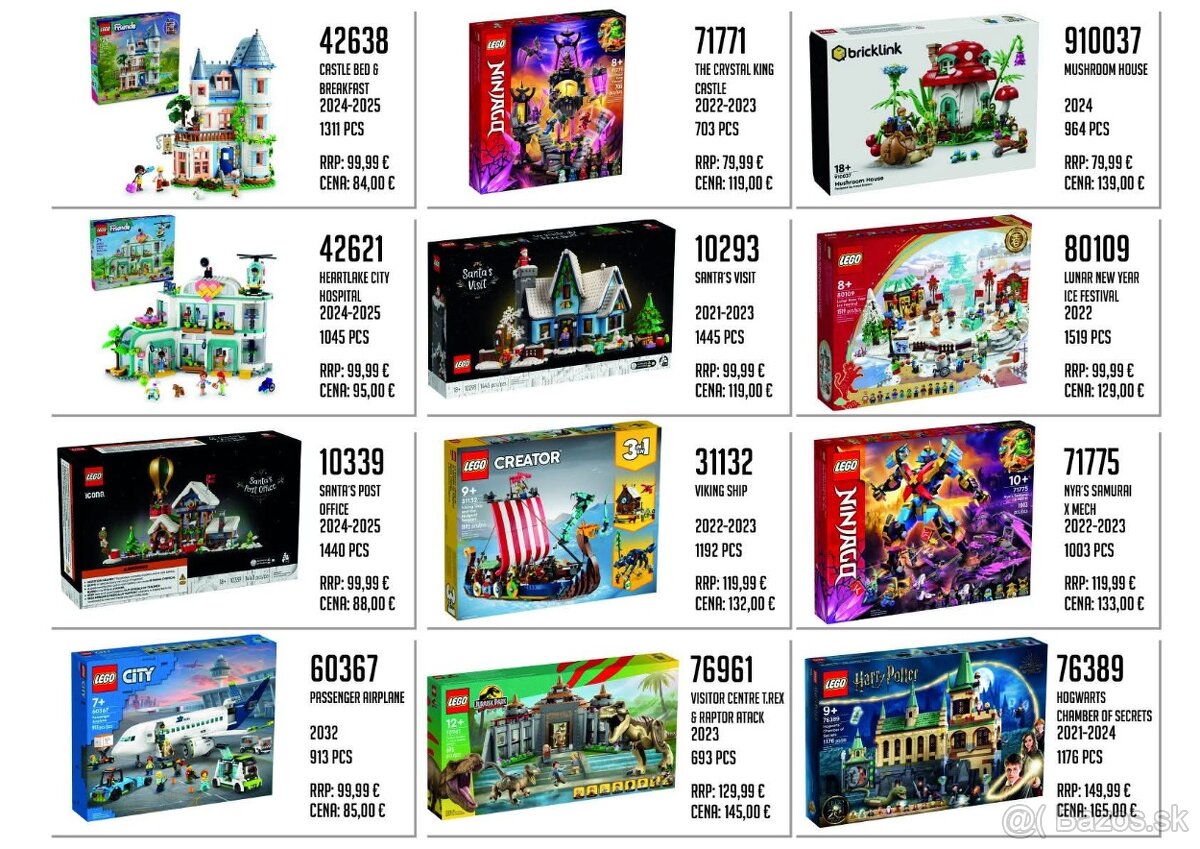 Predam tozne LEGO sety, nove.