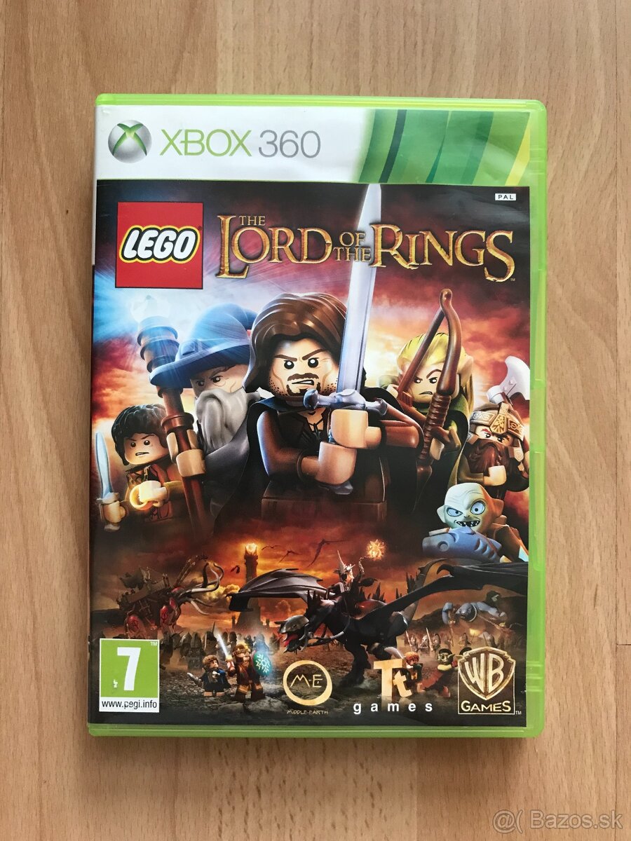 Lego The Lord of the Rings na Xbox 360 a Xbox ONE / SX