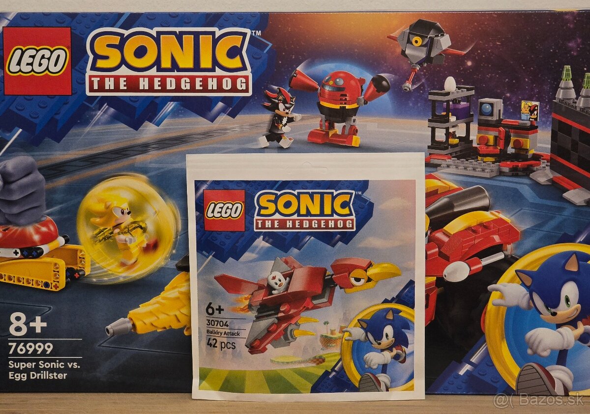 LEGO Sonic 76999 Super Sonic vs. Egg Drillster + 30704
