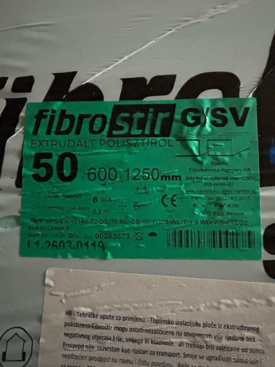 tvrdený polystyrén
