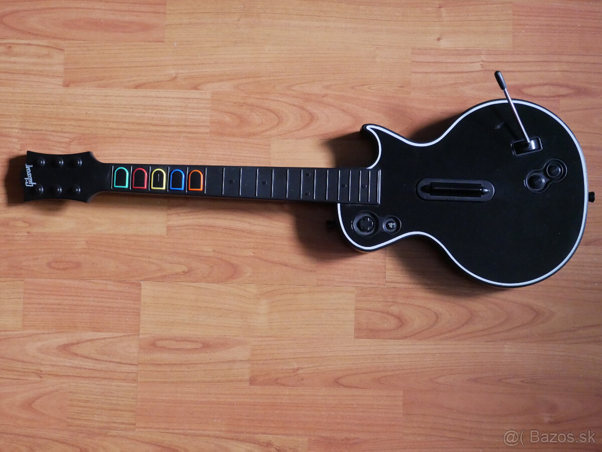 Gitara zn. Guitar Hero Gibson Les Paul for PS3