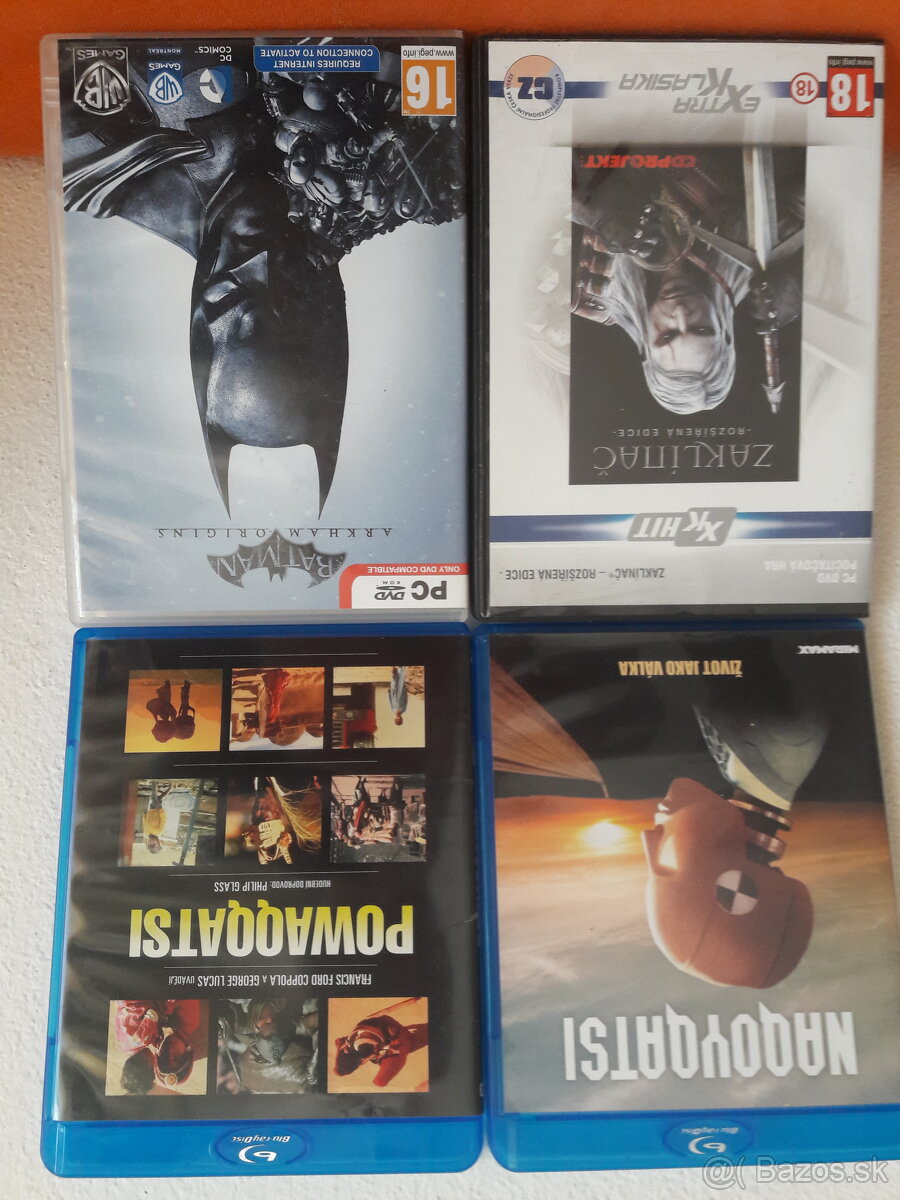 Pc hry a blue ray disky