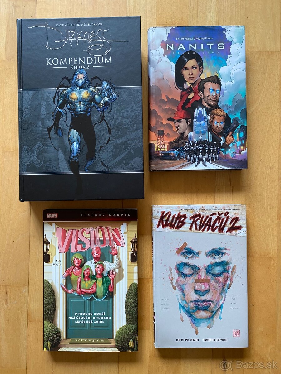 Vymenim akebo predam komiksove knihy