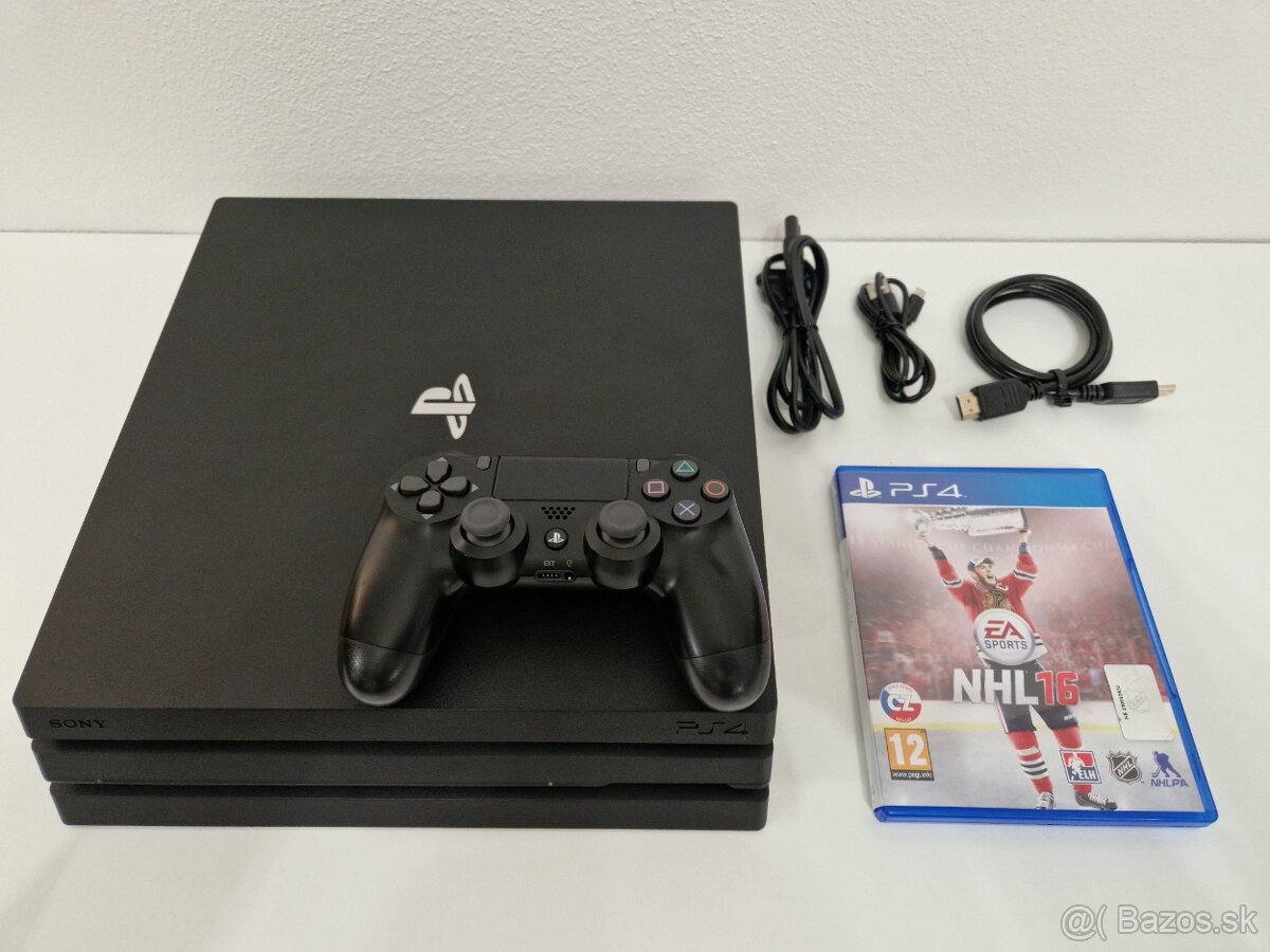 PlayStation 4 Pro 1TB čierna herná konzola