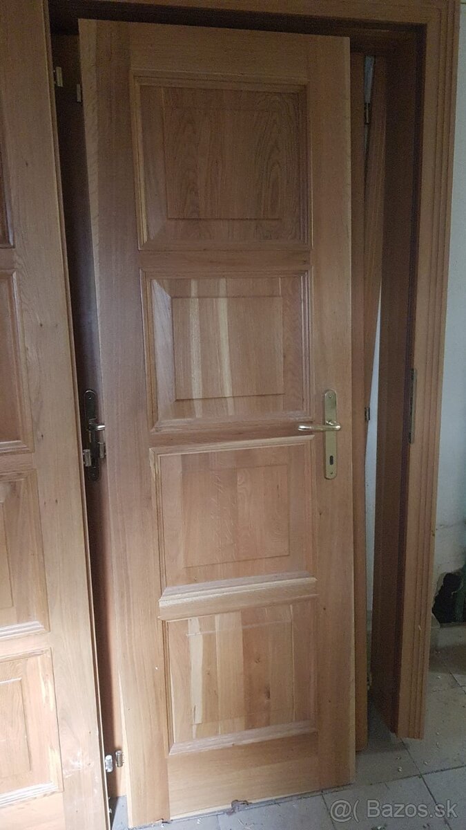 Dubové dvere 60ky interierové