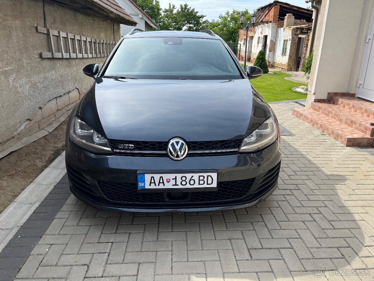 Vw Golf 7 variant GTD 2.0 TDI DSG  135kw
