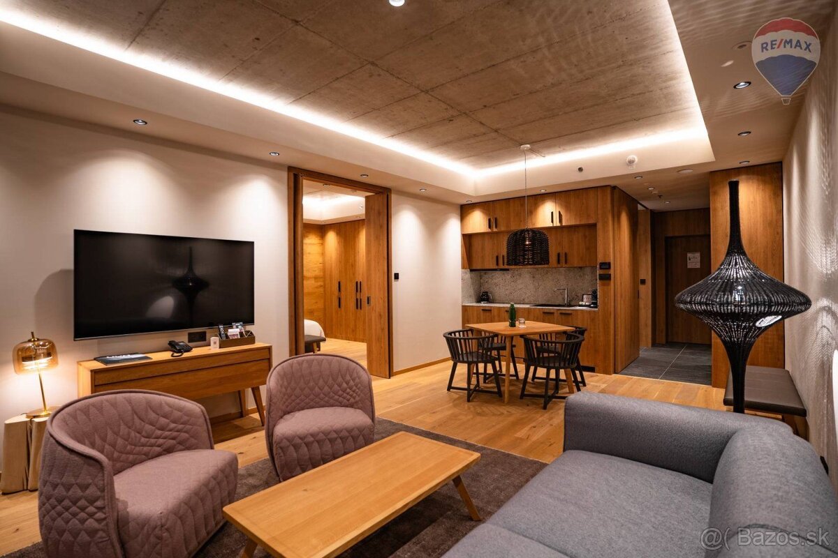 Na predaj štýlový 2-izbový apartmán – Swissôtel Damian Jasn