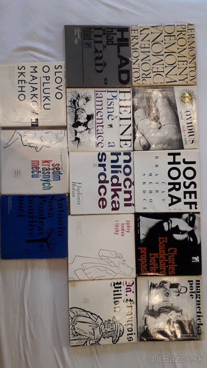 vyd. ČS edícia klub prátel poezie 13aA5+ po 4,8€