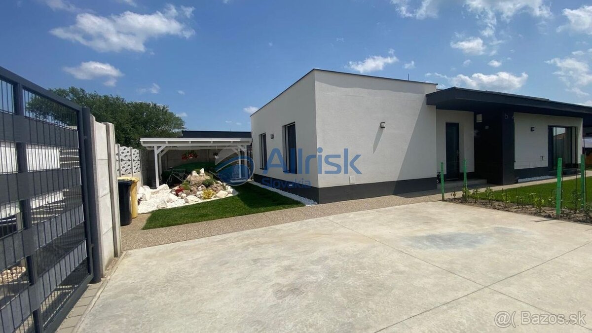 Novostavba rodinného domu v Košútoch na predaj. Novovybudova