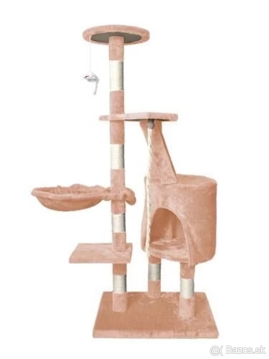Béžové škrabadlo pre mačku