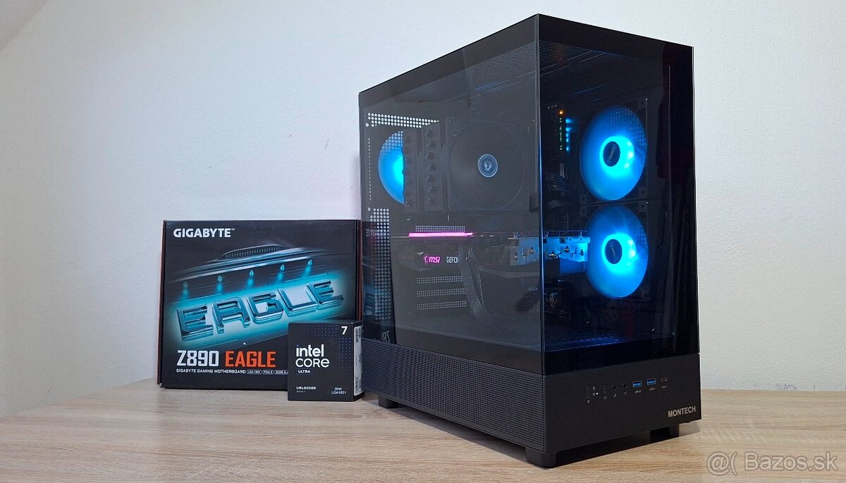 Herný pc 20jadro ultra 7 265k 3.90ghz/32GB /1TB/RTX3070TI