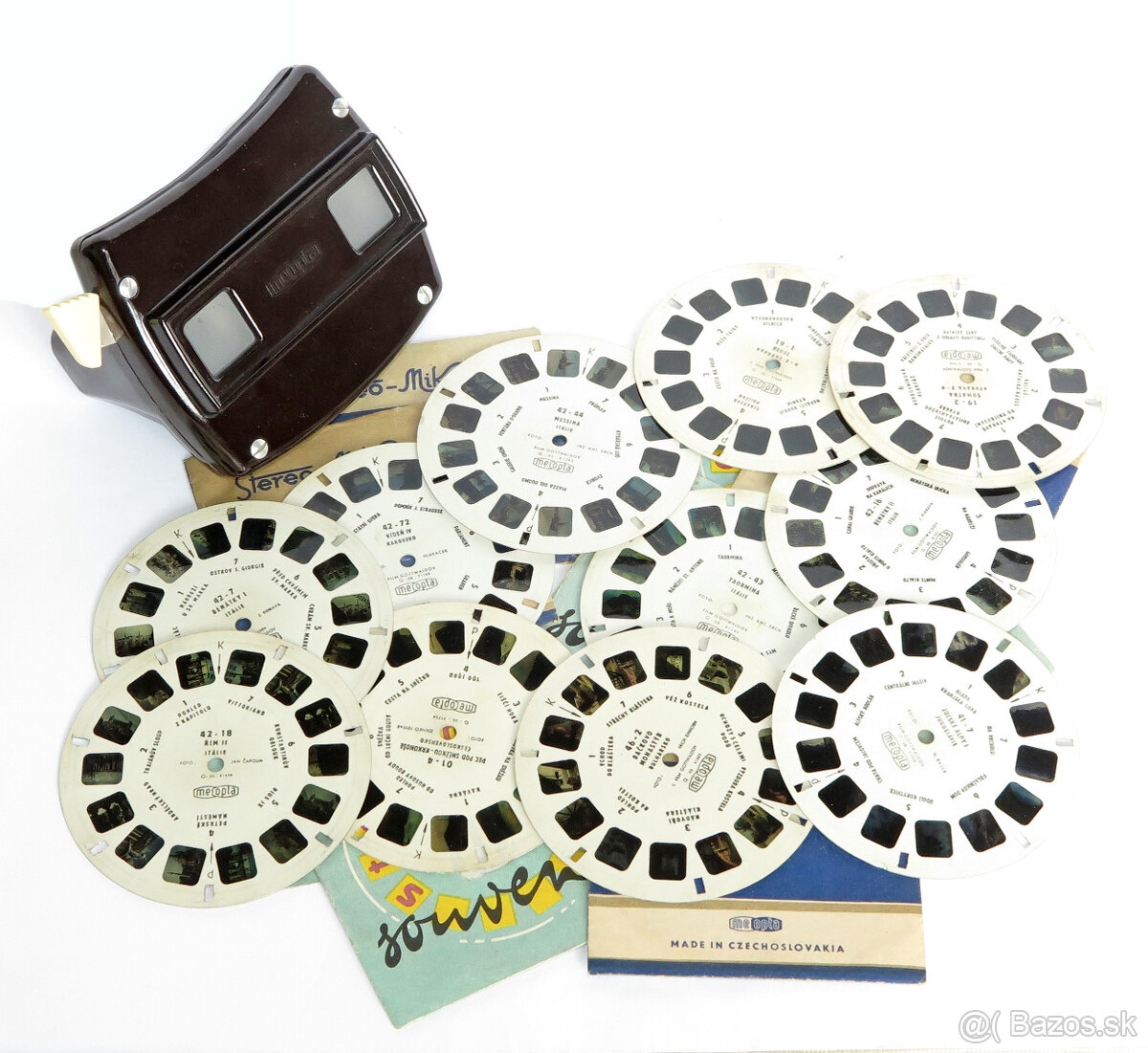 Meopta Meoskop + 11 kotúčikov (stereomikroma, stereo mikroma