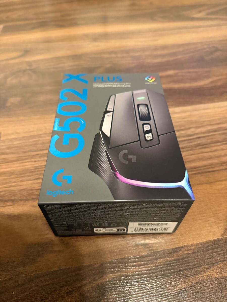 Logitech G502 X PLUS čierna