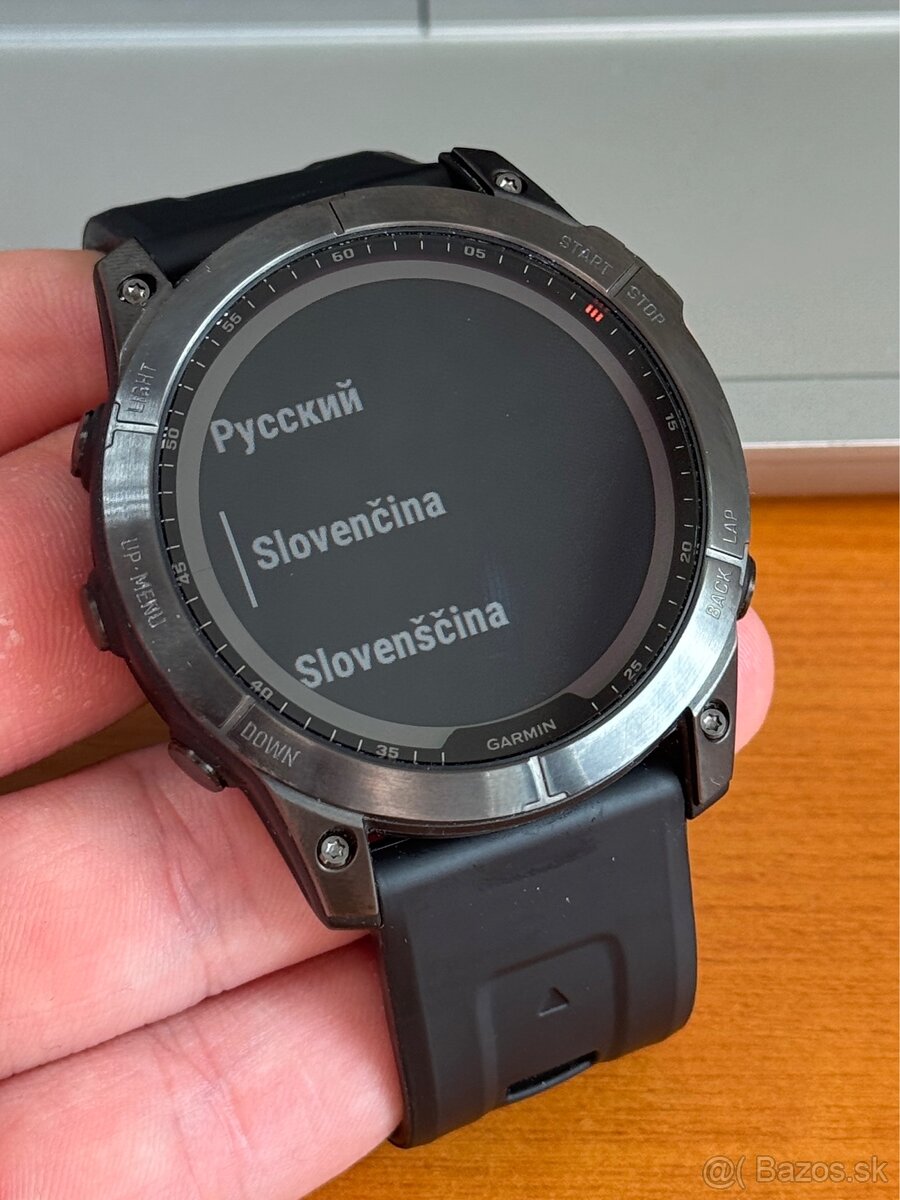 Garmin Fenix 7x Solar - len odskúšané