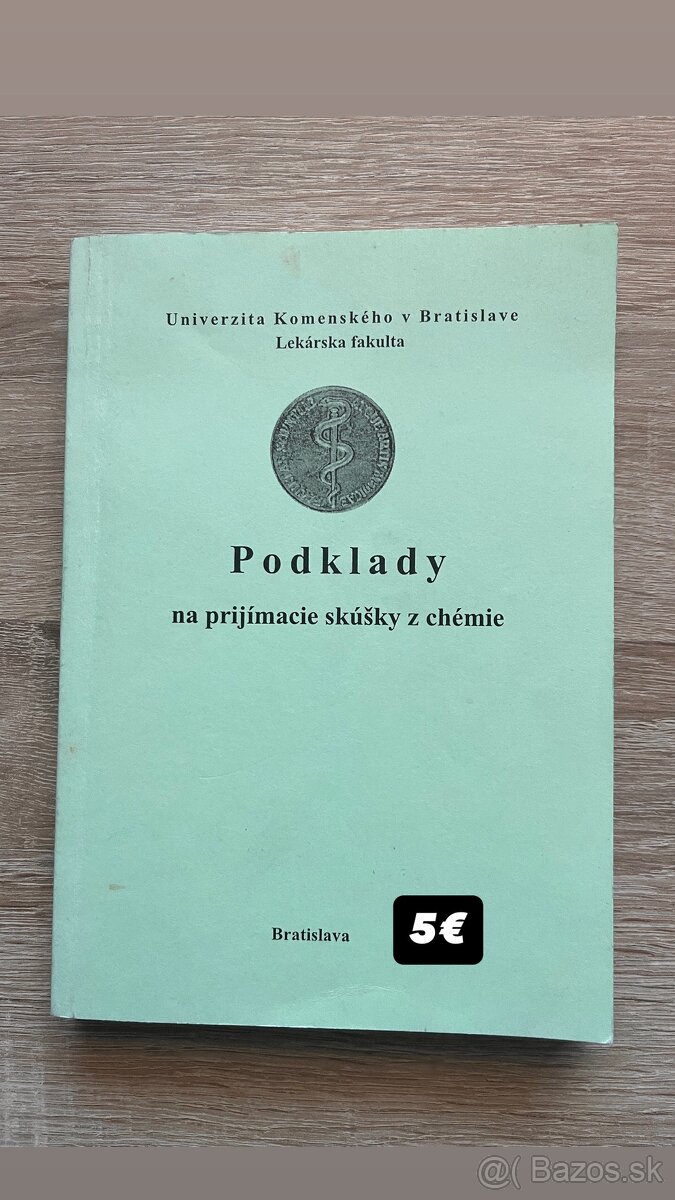 Podklady na prijímacie skúšky z chémie