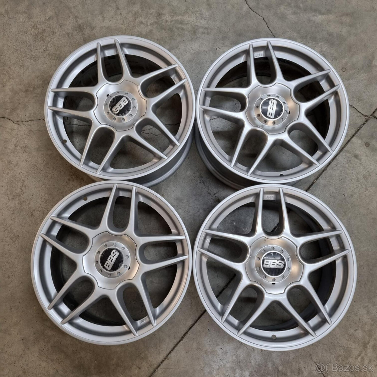 Hliníkové BBS disky 5x112 R17, 8J ET35