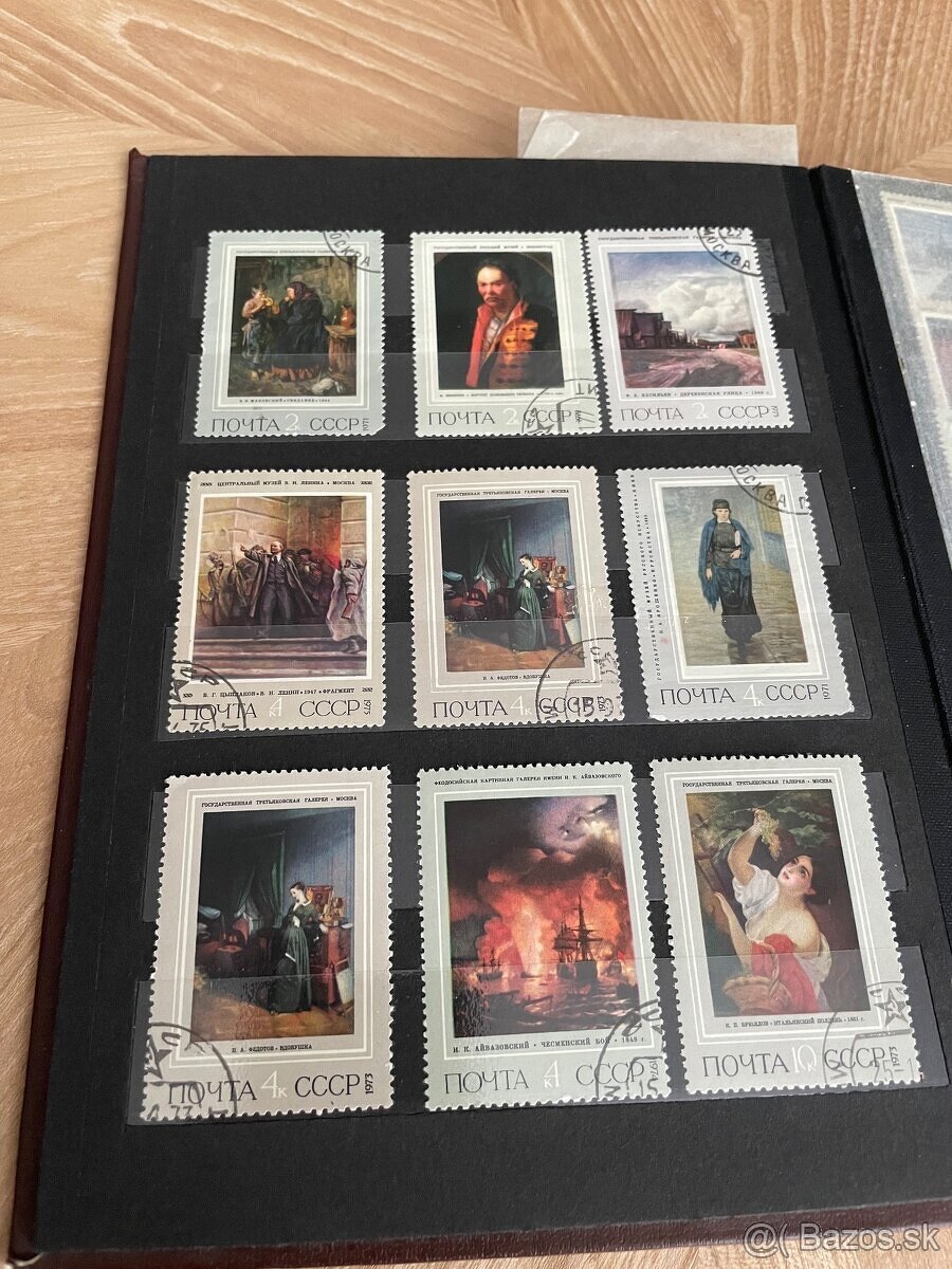 Staré známky 2 albumy