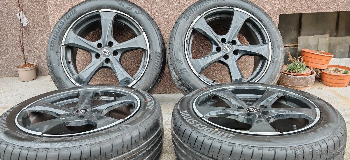 ALU 5x105 a letné Bridgestone 215/55 R18