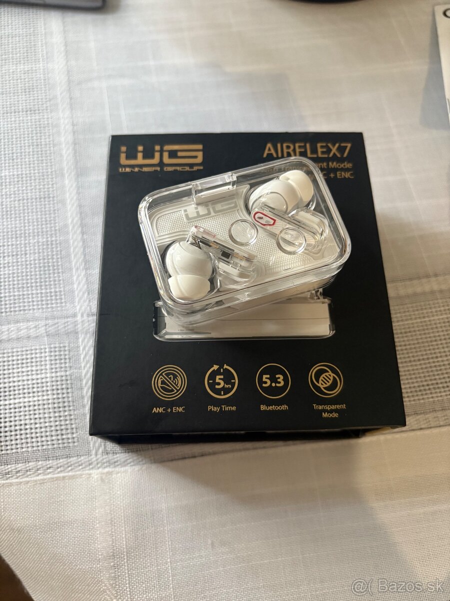 WG AirFlex 7 Bluetooth sluchátka
