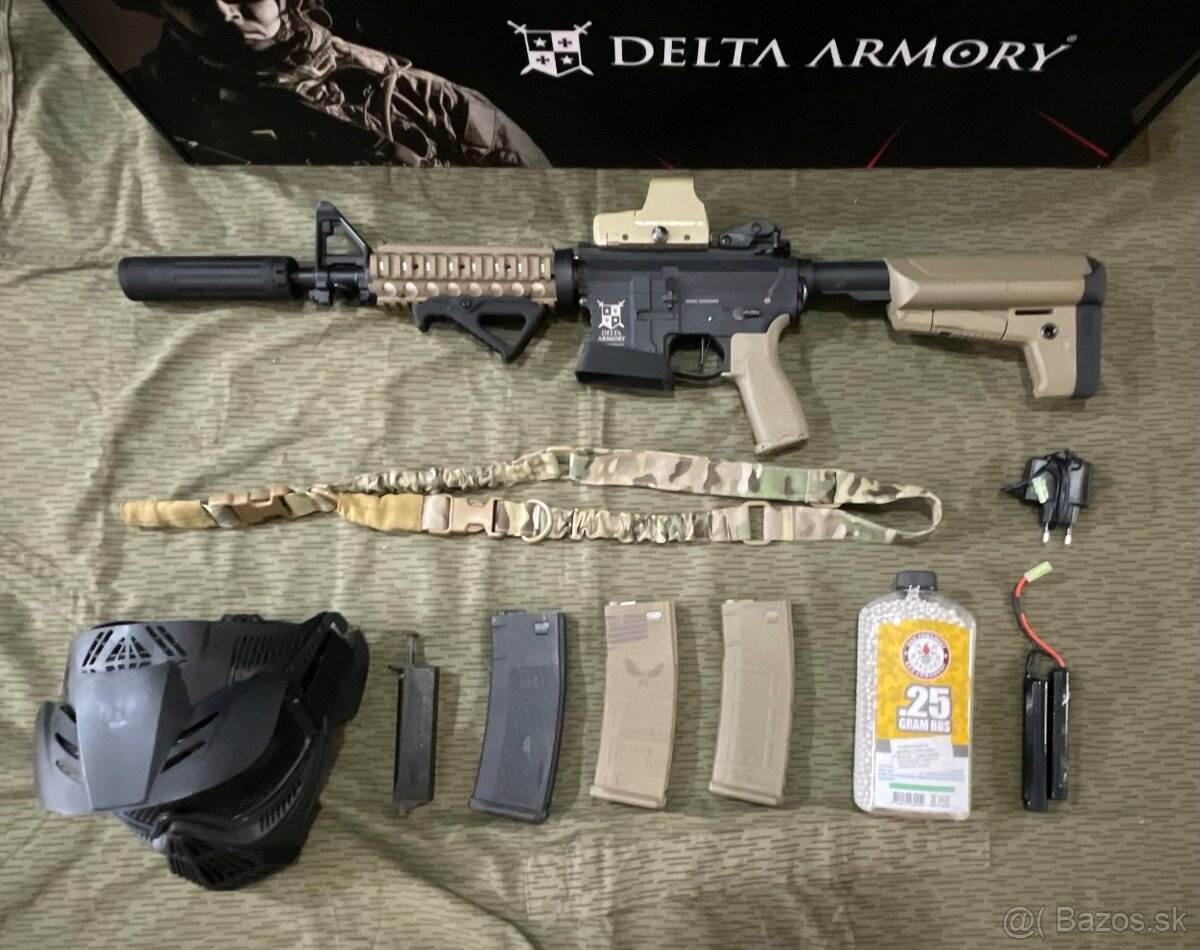 Predám delta armory M4