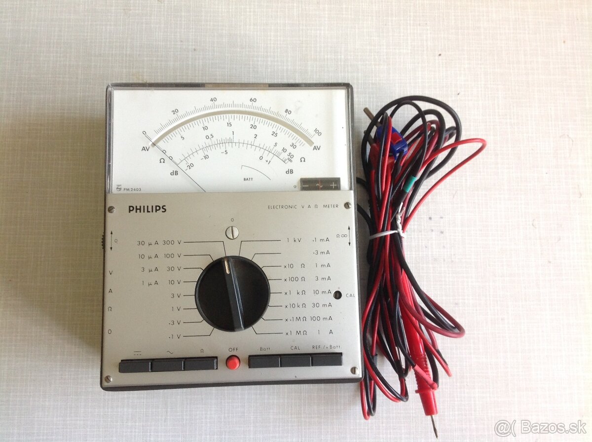 ANALOGOVE MERACIE PRISTROJE