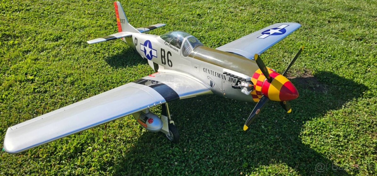 RC Mustang P51 D