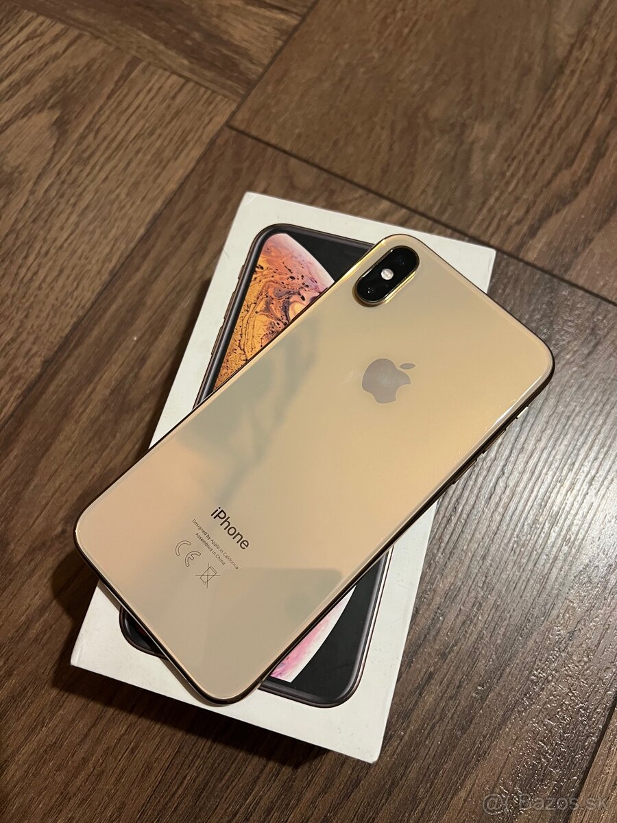 iPhone Xs 64GB gold
