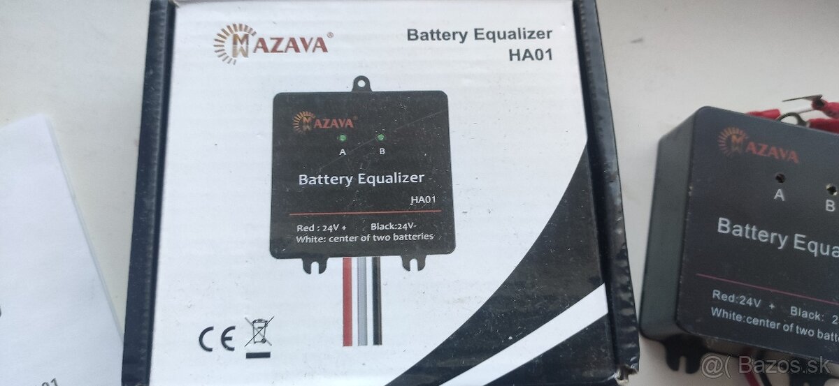 Balancér / equalizér pre 2x 12 V batérie