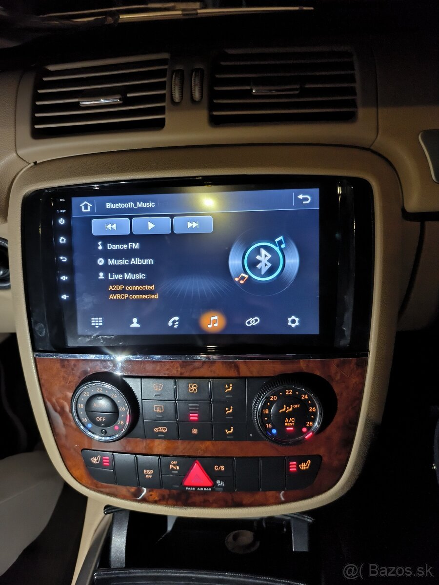 Android Autorádio Mercedes Benz R class R300 R350 2 / 64 Gb