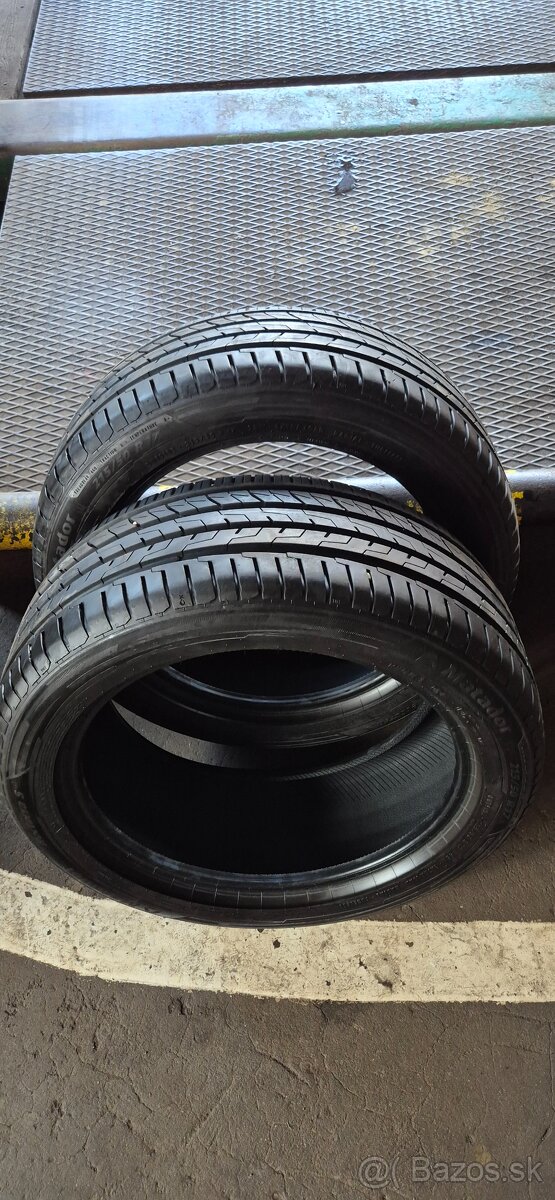 Predám 2ks.letné pneumatiky matador 215/50R17 95W.