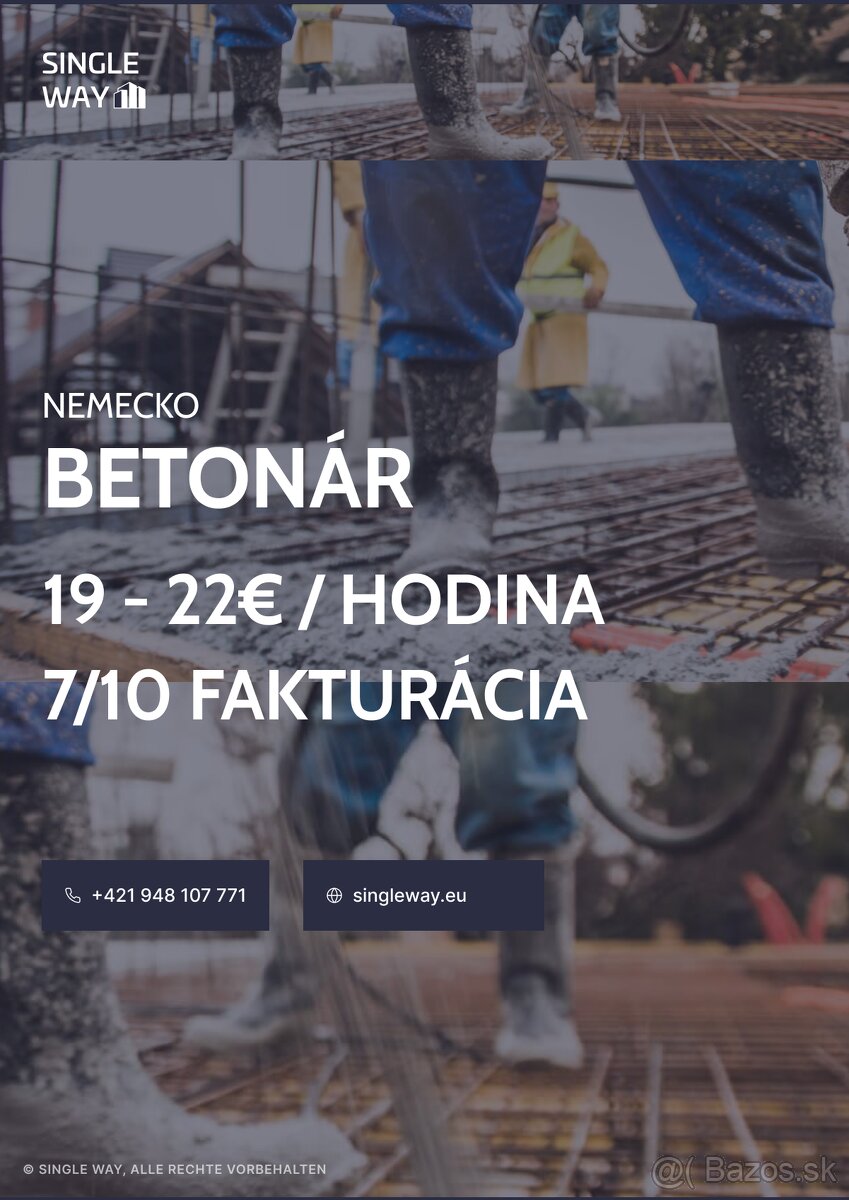 BETONÁR - Nemecko