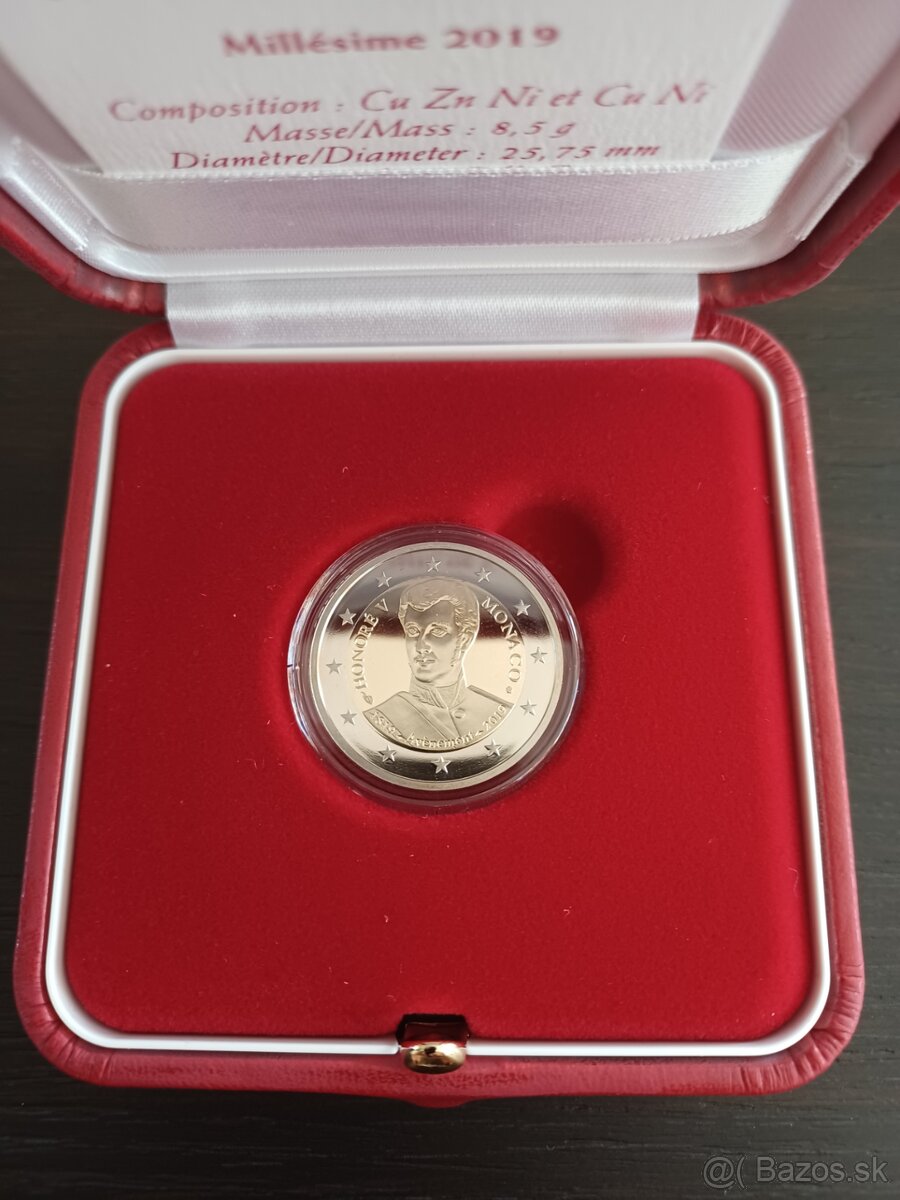 2 euro Monaco 2019