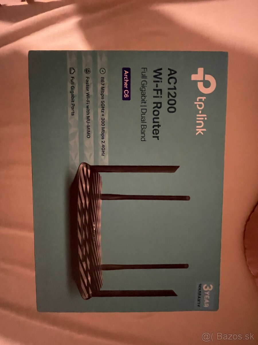 wifi router TP-Link Archer AC1200 C6(Full gigabit dual band)