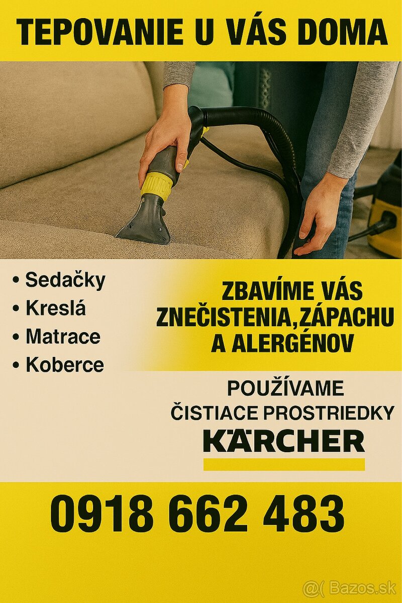 Tepovanie - BA a okolie