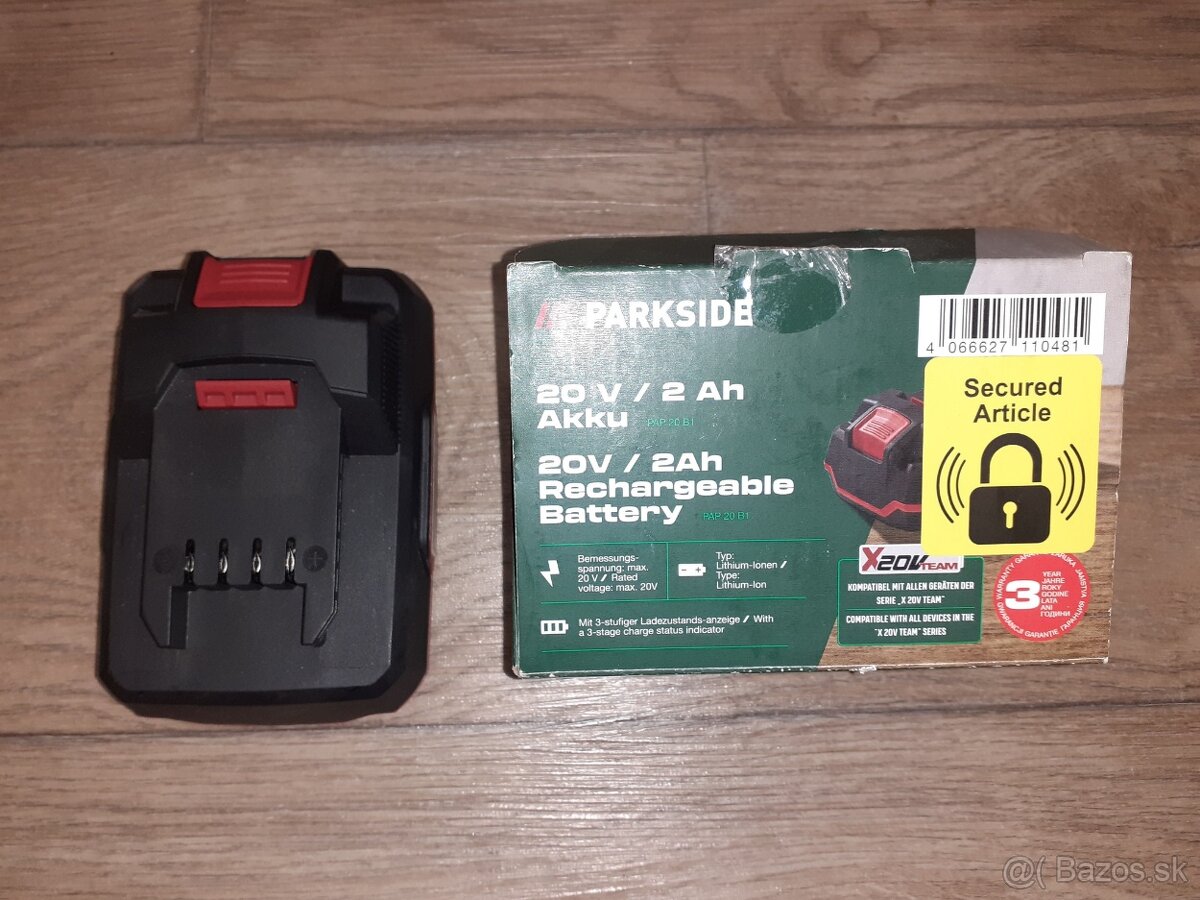Akumulátor 20 V Parkside