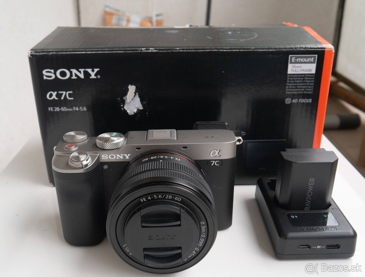 Sony A7C + FE 28-60mm F4-5.6