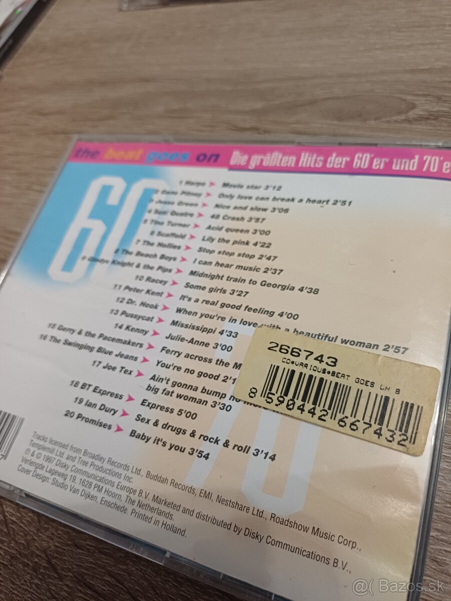 Mc kazety a Cd
