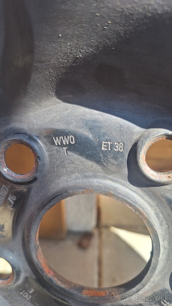 Sada diskov 5x112 et38 VW Group stredová diera57.1mm