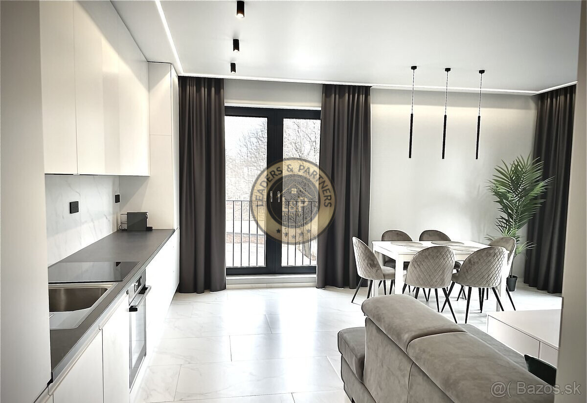 Na prenájom luxusne zariadený 2-izbový byt v Michalovciach, 
