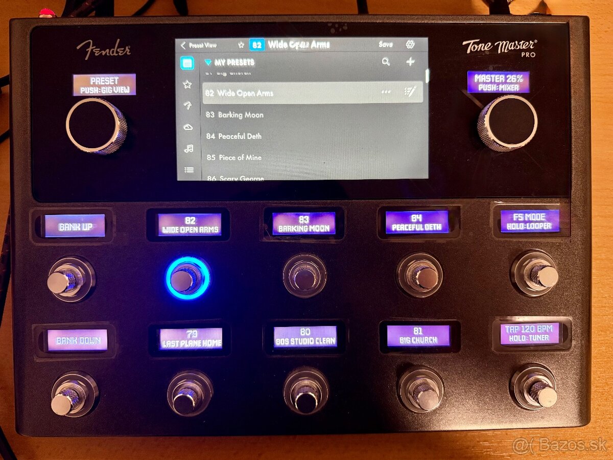 Predám Fender Tone Master Pro – TOP stav, ešte s fóliou