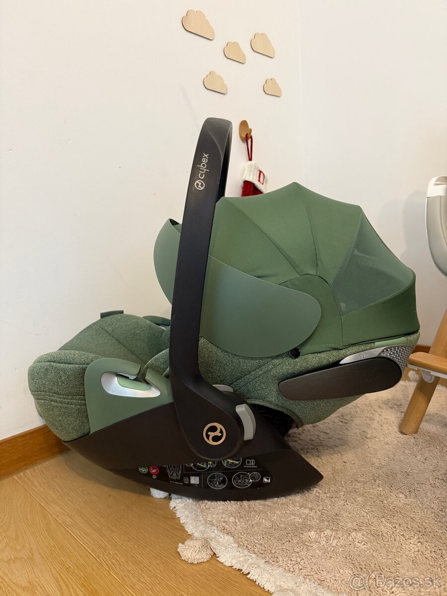 Vajíčko Cybex Cloud T plus Leaf green