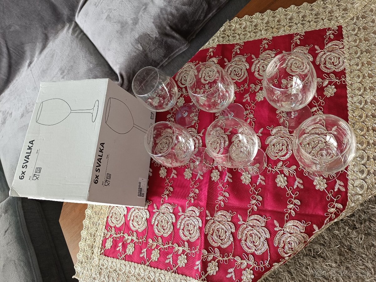 Nové poháre na víno