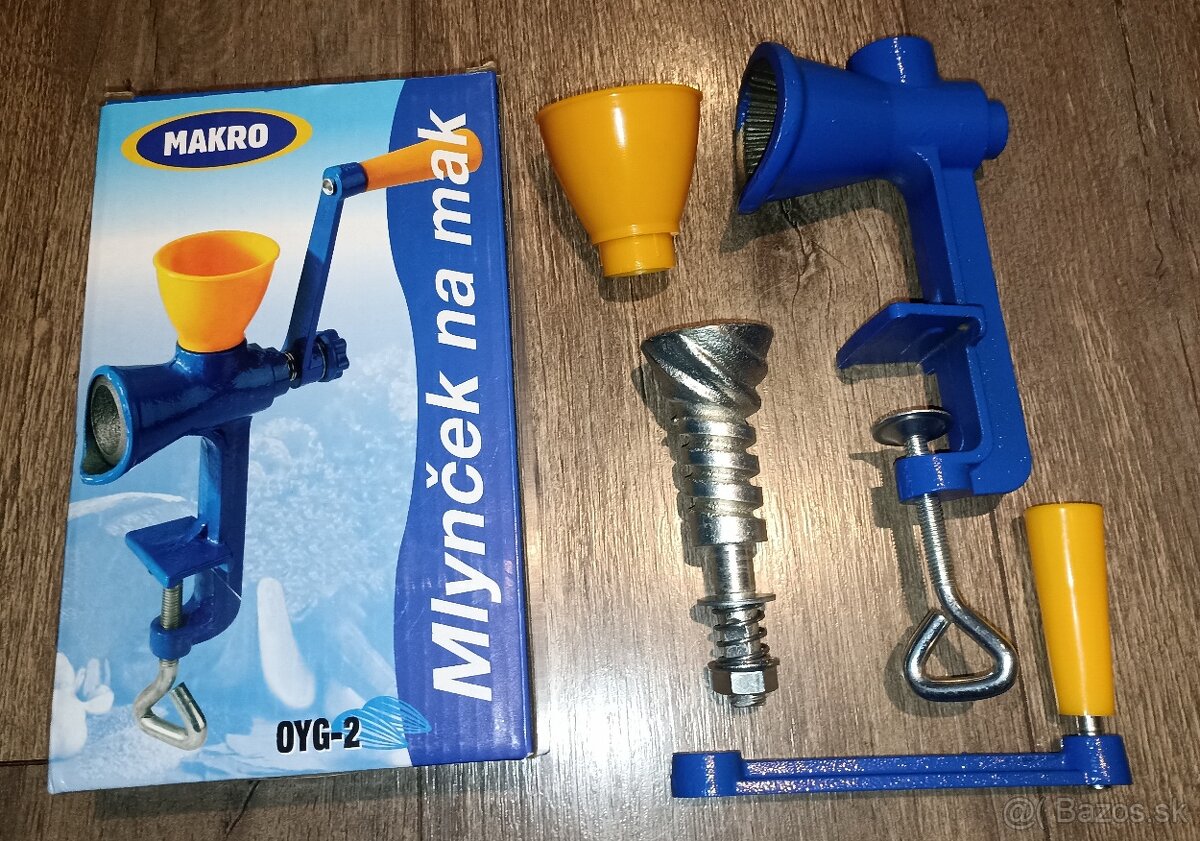 Predám nový mlynček na mak