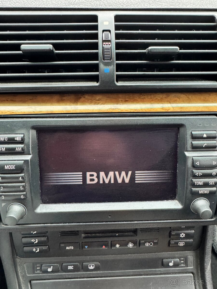 Bmw e46 originálne 2 din radio