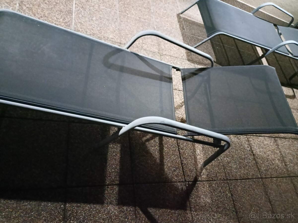 Zahradne lehatko+poduska 1kus