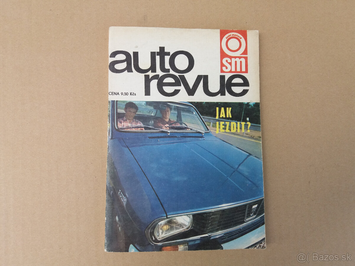 Auto revue-magazín Světa Motorů 1972