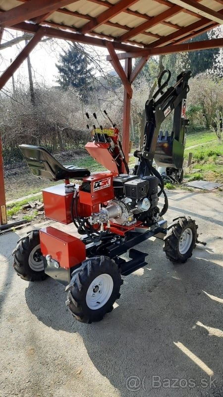 Minibager JMEKA SUPER QUATTRO PRO KN2 13HP Benzín/el.štart
