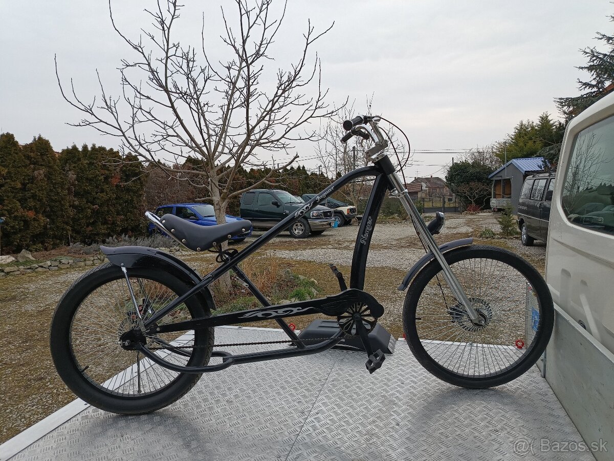 Chopper, cruiser, custom bike, bicykel.