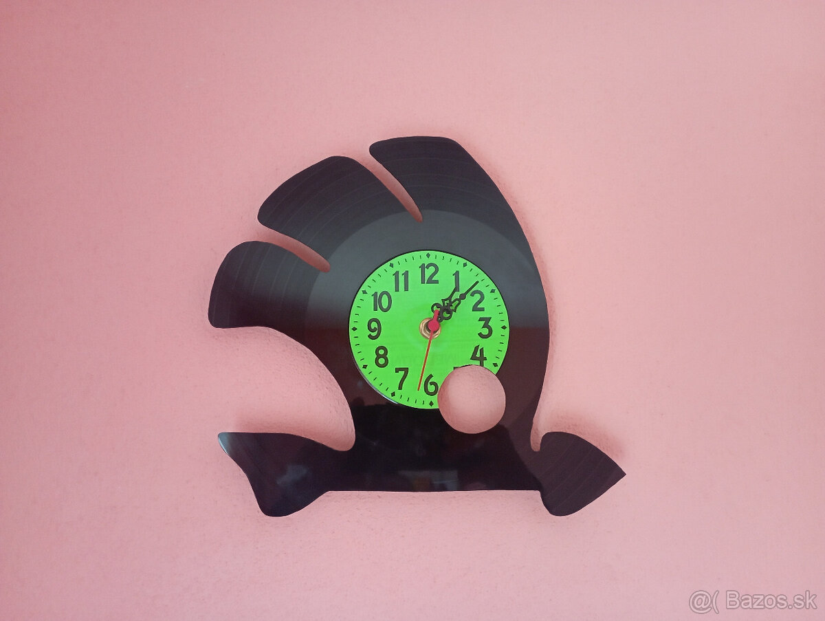 Hodiny z LP platne